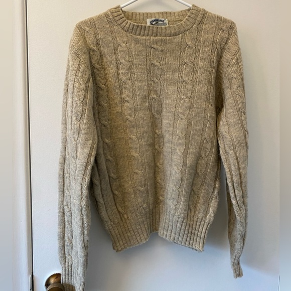 VINTAGE Cambridge Dry Goods USA Made Wool Long-Sleeve Adult Women's Size M - Picture 2 of 5